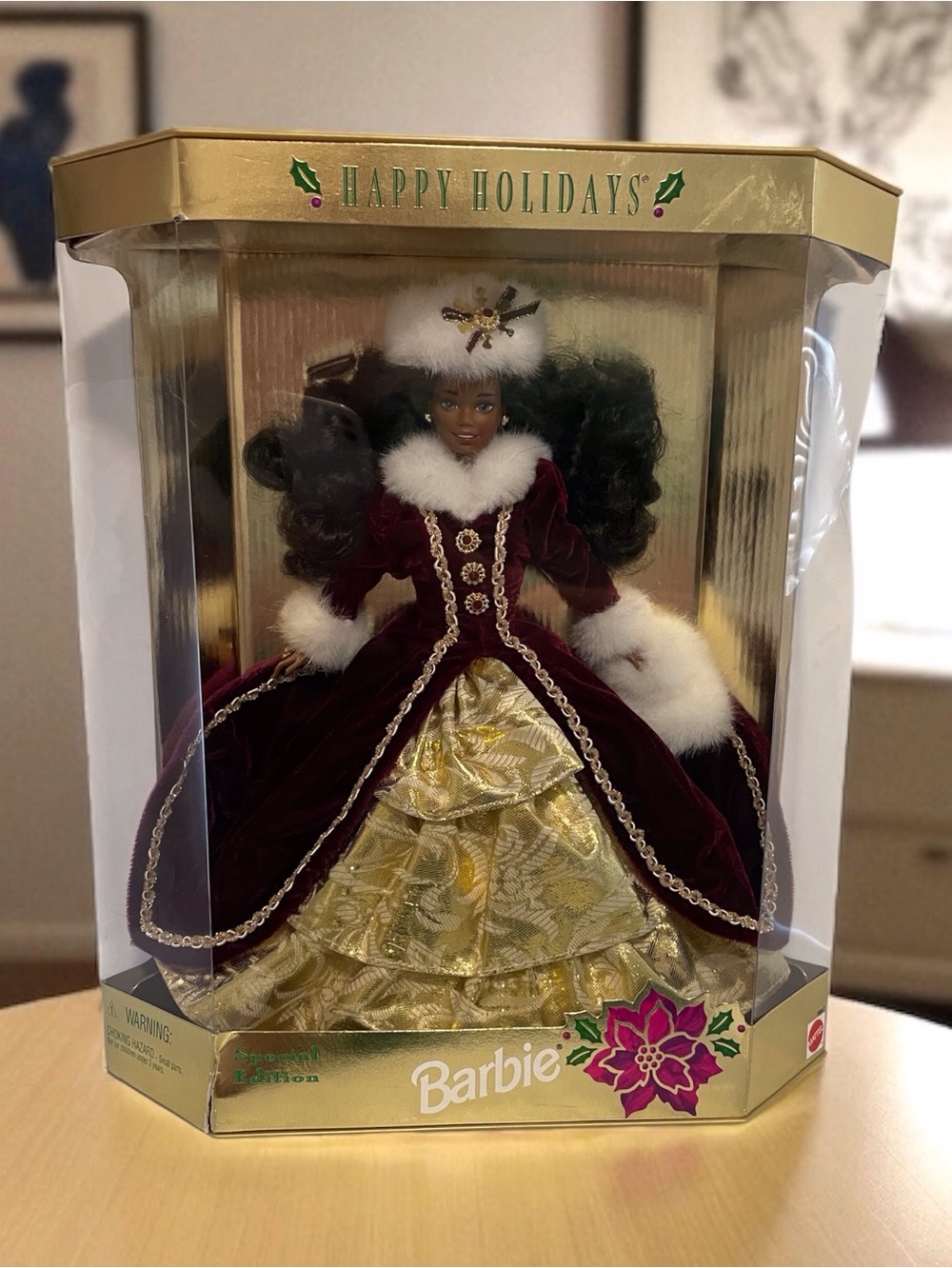Vintage 1996Special Edition Mattel Happy Holidays Barbie Doll